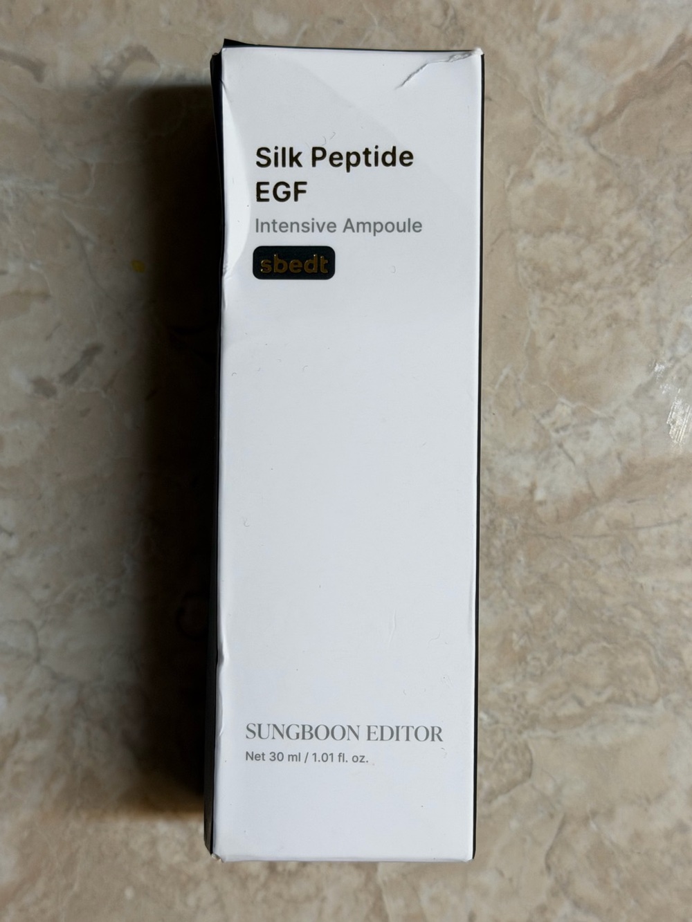 Sungboon Editor Silk Peptide EGF Intensive Ampoule 30ml Korean Skincare